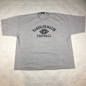 Randolph Macon‎ Football JanSport gray T shirt XXXL